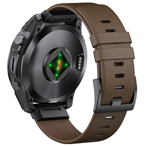 Eraysun <span class=keywords><strong>Bracelet</strong></span> de <span class=keywords><strong>montre</strong></span> 22/26mm pour <span class=keywords><strong>Garmin</strong></span> Fenix8 47/51mm 5 5XPlus 6 6XPro 7 7X Instinct2X Tactix7 Bracelets de <span class=keywords><strong>montre</strong></span> en cuir à dégagement rapide - Product Image 6