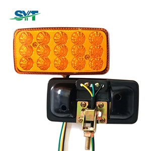 138*68 Mét vàng LED ban ngày Chạy ánh sáng phía sau LED đèn cho xe giải phóng mặt bằng cho xe tải sử dụng - Product Image 4