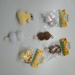 พวงกุญแจตุ๊กตาอาหารสุดสร้างสรรค์ของเด็กผู้หญิงพวงกุญแจตุ๊กตาแขวนกระเป๋าเป้สะพายหลังจี้ตกแต่งรูปการ์ตูนของขบเคี้ยวยัดไส้ของเล่นตุ๊กตา - Product Image 2