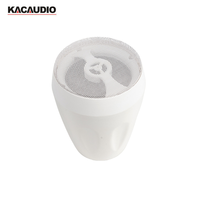 White Black 510M Commercial Hanging Pendant Speaker for 70V 100V Background Music Paging Open Ceiling Projects