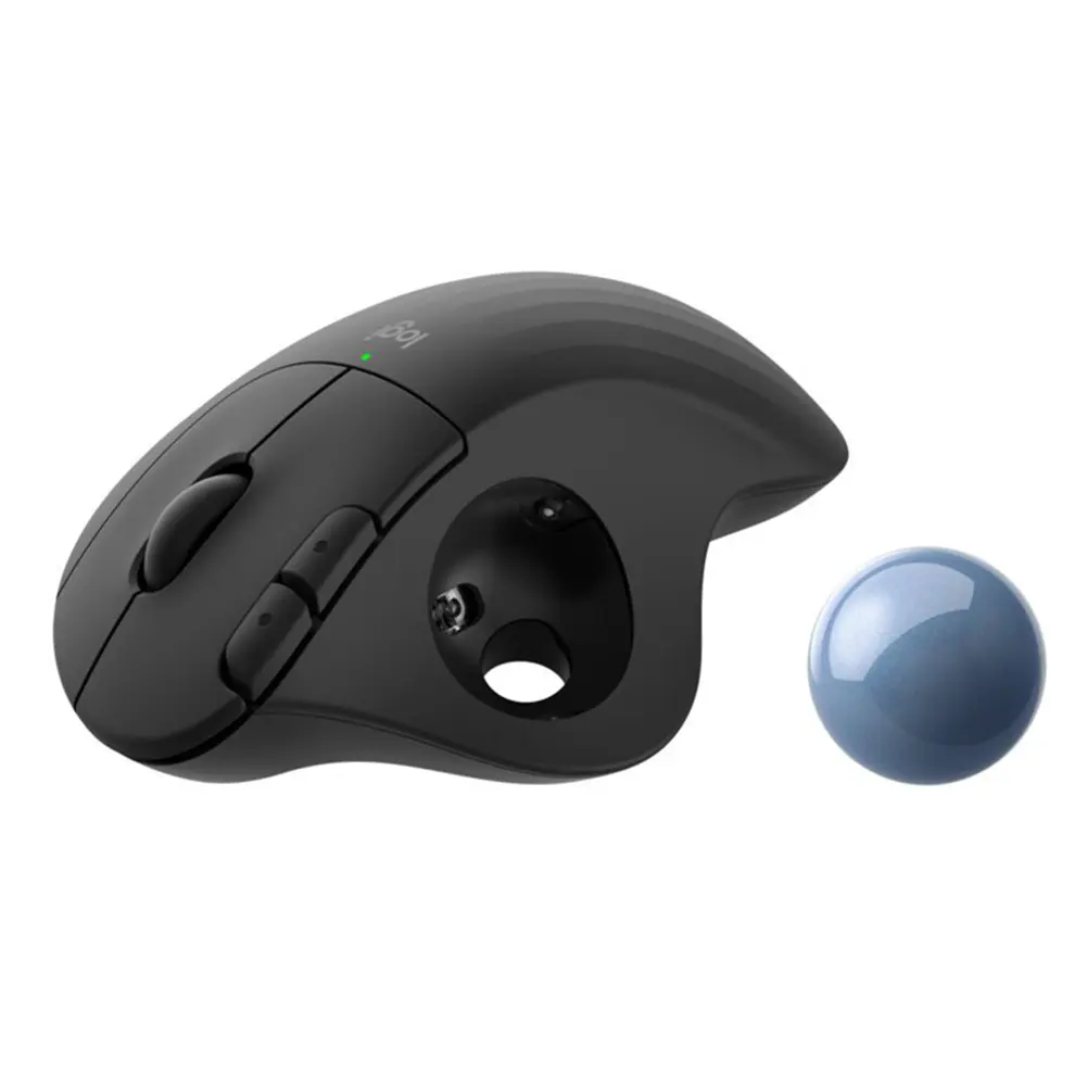 Logitech ERGO M575 Wireless Trackball Mouse 5 Buttons Wireless 2.4 GHz Mice for Office Drawing Computer Accessories