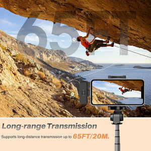 Microphone Cravate Sans Fil Aomago 2 en 1 <span class=keywords><strong>Mini</strong></span> <span class=keywords><strong>Micro</strong></span> Lavalier avec Récepteur Type C et iOS pour Téléphone Intelligent Android iPhone - Product Image 4