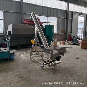 Transportador Espiral Jinsheng de Acero Inoxidable 304 Inclinado con Velocidad Ajustable de 5.5 Kw para Planta de Fabricación - Product Image 4