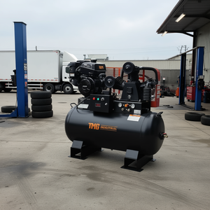 Compressore d'aria industriale Tmg da 60 galloni a 2 stadi per gonfiaggio pneumatici - Product Image 2