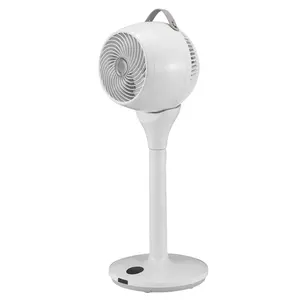 Household telescopic touch control remote control fan LED display smart wind timing portable electric dc stand fan