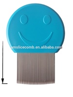 Peigne en acier inoxydable pour enfants Terminator Peigne pour enlever les poux