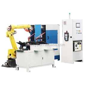 High Efficient Industry Robot Arm Automatic Polishing And Milling machine For Zinc Parts