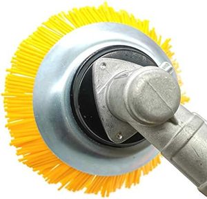 Cabezal <span class=keywords><strong>de</strong></span> nailon para desbrozadora, cepillo resistente para césped y jardín, fácil reemplazo - Product Image 2