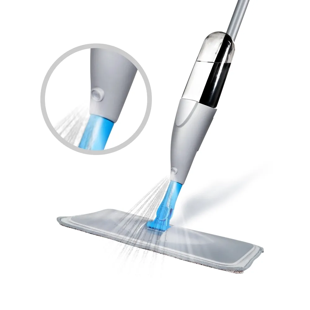 Masthome Nieuwe Ontwerp Microfiber Floor Gezonde Reinigingsspray Lui Mop 360 Magic Clever Schoonmaken Vlakmop Set