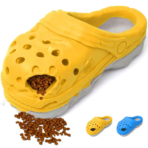 Eco Friendly Materials Slippers Shape Super Indestructible Bite Resistant Food Grade Natural Rubber Pet <b>Dog</b> Chew Toys - Product Image 1