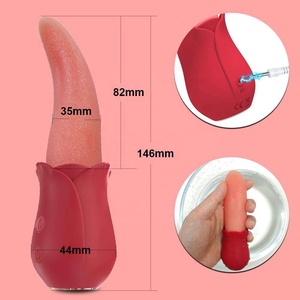 Amazon <span class=keywords><strong>Hot</strong></span> Sell Rose Vibrator Tong Vibrator Likken Zuigende Vibrator Clit Sucker Tepel Gspot Clitoris Stimulator <span class=keywords><strong>Sex</strong></span> Tos - Product Image 2