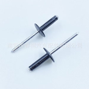 Remache Ciego Shuangxuan 5x19mm de Acero Inoxidable Negro con Cabeza Redonda para Soporte de Parachoques, Sujetador Metálico - Product Image 5