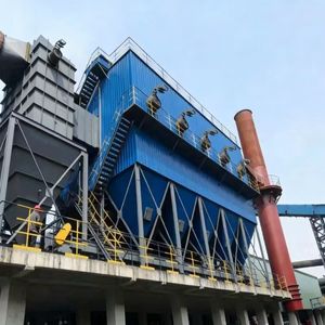 Depuratore di polveri industriale a ciclone per caldaie ad alta temperatura, per la protezione ambientale - Product Image 1