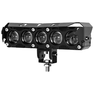 <b>Led</b> <b>Headlight</b> <b>Led</b> Worklight High-power 5-eye Lens Spotlight, All-aluminum 58mm, 3-core Wire with Fan, Yellow and White - Product Image 3