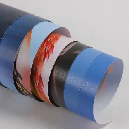 กันน้ํา Eco Solvent ม้วนกระดาษภาพถ่ายเคลือบเงาสูงมืออาชีพพิมพ์ A4 เคลือบเงา