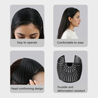 Serre-tête Bestseller pour fixer les foulards, adapté aux femmes du Moyen-Orient, couleur unie, modèle polyvalent, accessoires pour hijab musulman