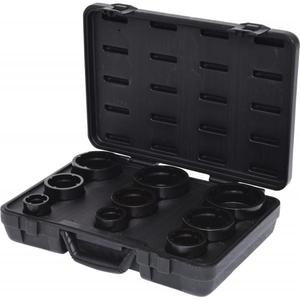 KS TOOLS - 450.5020 Jeu de douilles pour écrous à rainure KM, goujons internes (9 pcs) - EAN 4042146412589 HEAVY VEHICLES - Product Image 1