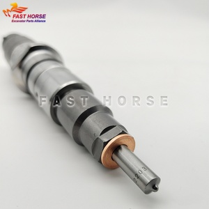 หัวฉีดน้ำมันเชื้อเพลิง Hangood รุ่น 0445120236 6754-11-3100 สำหรับเครื่องยนต์ 6D114 รถขุด PC300-8 หัวฉีดดีเซลคอมมอนเรล - Product Image 3