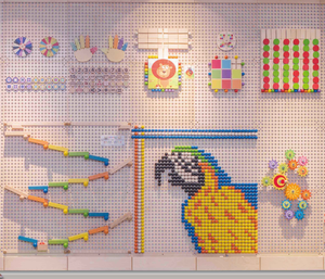 Panneau miroir et <span class=keywords><strong>de</strong></span> découverte <span class=keywords><strong>de</strong></span> soi pour les chambres d'enfants : favorise le suivi visuel, la reconnaissance <span class=keywords><strong>de</strong></span> soi et la conscience corporelle chez les jeunes bébés. - Product Image 6