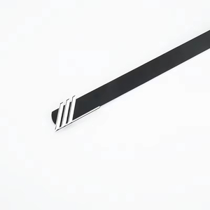 Nueva moda ajustable Casual automático hebilla personalizada cinturones de diseñador cinturones de marca famosa para mujeres hebilla de cinturón logotipo personalizado - Product Image 5