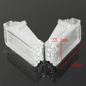 Luz LED de Proyección Láser para Puerta de Coche, Lámpara de Cortesía para Maletero, para AUDI A3 A4 A5 A6 A8 TT VW Golf 5 6 Passat Polo Jetta - Product Image 4