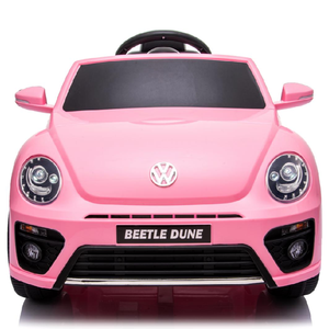 Escarabajo-coche eléctrico para niños, juguete de coche de 12V, color rosa - Product Image 2