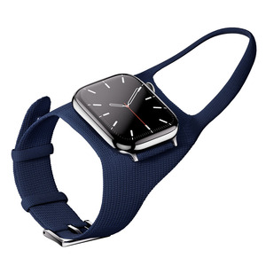 Bracelet intelligent Upro pour Apple Watch Ultra 2, bracelet en nylon noir réglable, bracelet de sport d'extérieur pour hommes - Product Image 2