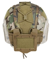 Couverture tactique de Camouflage de Paintball, protection balistique à bosse rapide, couverture de casque tactique de moto de Ski
