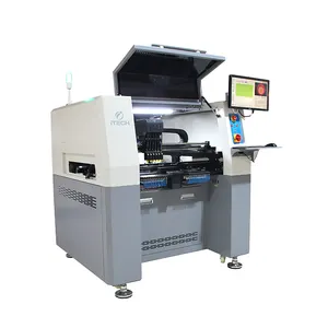 Smt Desktop Pick Place Chip Mounter 6-Kopf-Maschine Hochpräzise automatische Smd-Bestückung maschine für LED-Licht montage