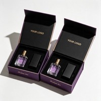 Boîte cadeau cosmétique magnétique personnalisée avec doublure en éponge, matériaux recyclés, emballage de luxe en gros pour ensemble de soins de la peau