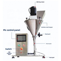 Machine de remplissage semi-automatique de poudre sèche de qualité alimentaire pour bouteilles, pots et sachets