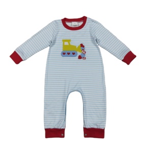 Ropa de Bebé Recién Nacido al por Mayor, Mono para Bebé Niño con Bordado de Amor para el Día de San Valentín, Estilo Nuevo - Product Image 1