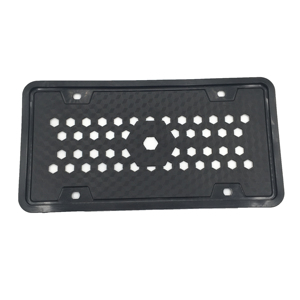 Tiempo-la prueba estándar de EE. UU. De agujero de drenaje coche de silicona placa de soporte de Marco - Product Image 5