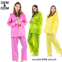 Vente directe usine – Imperméable et combinaison de pluie 100 % réutilisables, durables et imperméables pour adultes (taille américaine) – Idéal pour hommes et femmes, moto et pêche