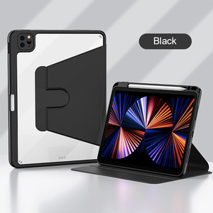 <span class=keywords><strong>Funda</strong></span> de tableta inteligente con tapa de rotación 360 para iPad, <span class=keywords><strong>funda</strong></span> de cristal con portalápices, <span class=keywords><strong>funda</strong></span> de parachoques suave para ipad 10,2 7th/8th/9th - Product Image 6