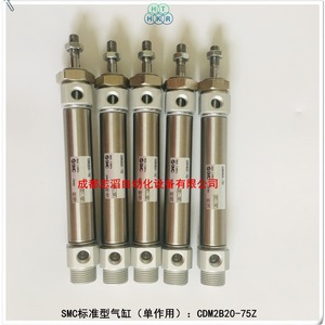 Cilindro Estándar Smc Cdm2b20-75z, Actuador Neumático de Acción Simple - Product Image 5