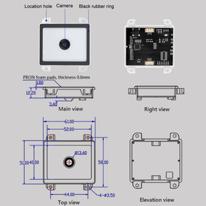 Máy quét mã vạch công cụ Chẩn đoán vân tay lecteur OBD2 chính lập trình xe máy quét r5523 hồ sơ máy quét mã vạch - Product Image 4