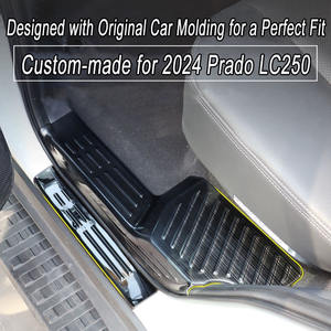 Barre de seuil en acier inoxydable 304 Yifeng résistante aux rayures et à l'usure pour Land Cruiser Prado LC250 <span class=keywords><strong>2018</strong></span>- - Product Image 4