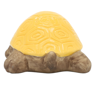 Ceramic Tortoise Sculptural Object <b>Yellow</b> Shell Brown Body Home Decor For Bathroom Office Living Room Shelf <b>Coffee</b> <b>Table</b> - Product Image 5