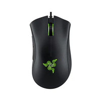Souris de jeu filaire Razer Deathadder Essential, 5 boutons Hyperesponse, capteur optique 6400 DPI, souris de jeu ergonomique USB pour PC