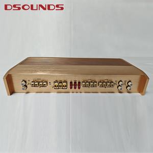 Amplificateur de <span class=keywords><strong>voiture</strong></span> HiFi haut de gamme <span class=keywords><strong>6</strong></span> <span class=keywords><strong>canaux</strong></span> en or avec amplificateur de <span class=keywords><strong>voiture</strong></span> classe AB 150W*6CH à gamme complète avec son de qualité supérieure pour l'audio automobile - Product Image 3