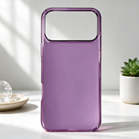Coque de téléphone transparente en PC rigide pour iPhone 17 18 Pro Max, antichoc, protection transparente