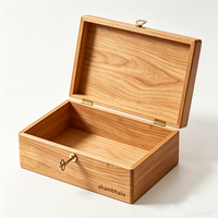 Boîte à bijoux en bambou usinée CNC sur mesure, tolérance de 0,02 mm, traitement de surface par laque pulvérisée, service de perçage pour cadeaux
