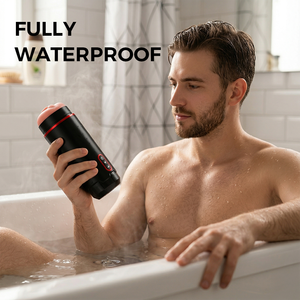 Vibrador Telescópico Compacto con Funda de Silicona 3D Reality, Juguete Sexual para Adultos, Masturbación Automática Masculina para Hombres - Product Image 3