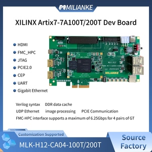 MILIANKE Artix7 Series MLK-H12-CA04-100T/200T DDR3L Flash Storage Development Board for High-Speed Communication <b>Machine</b> MLK-H12 - Product Image 2
