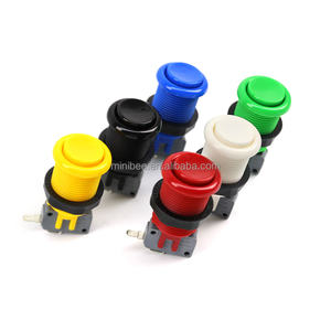 American-Style 12V Switch <strong>Button</strong> Entertainment <strong>Push</strong> <strong>Button</strong> for 6+ Year Olds for <strong>Arcade</strong> Crane Machines &amp; Coin-Operated Games - Product Image 1