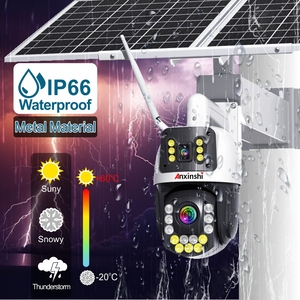 50XZOOM 4K 4G <span class=keywords><strong>Solar</strong></span> Ptz 스마트 카메라 듀얼 렌즈 듀얼 스크린 지원 양방향 대화 휴머노이드 감지 Icsee 앱 - Product Image 4