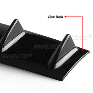 Diffuseur de pare-chocs arrière universel à 7 ailettes pour BMW, Ford, Subaru, Honda, Toyota, Mercedes-Benz - Product Image 5