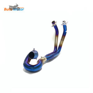 Silencieux d'échappement avant raccord sans lacet pour <span class=keywords><strong>Kawasaki</strong></span> <span class=keywords><strong>Z650</strong></span> NINJA650 <span class=keywords><strong>2020</strong></span> 2021 - Product Image 3