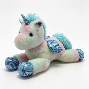 Peluche licorne ailée personnalisée, peluche pegasus licorne, peluche licorne arc-en-ciel, peluche licorne pastel - Product Image 1